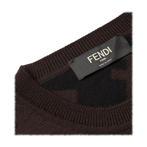 FENDI(フェンディ)　FF Roof ウールセーター100931